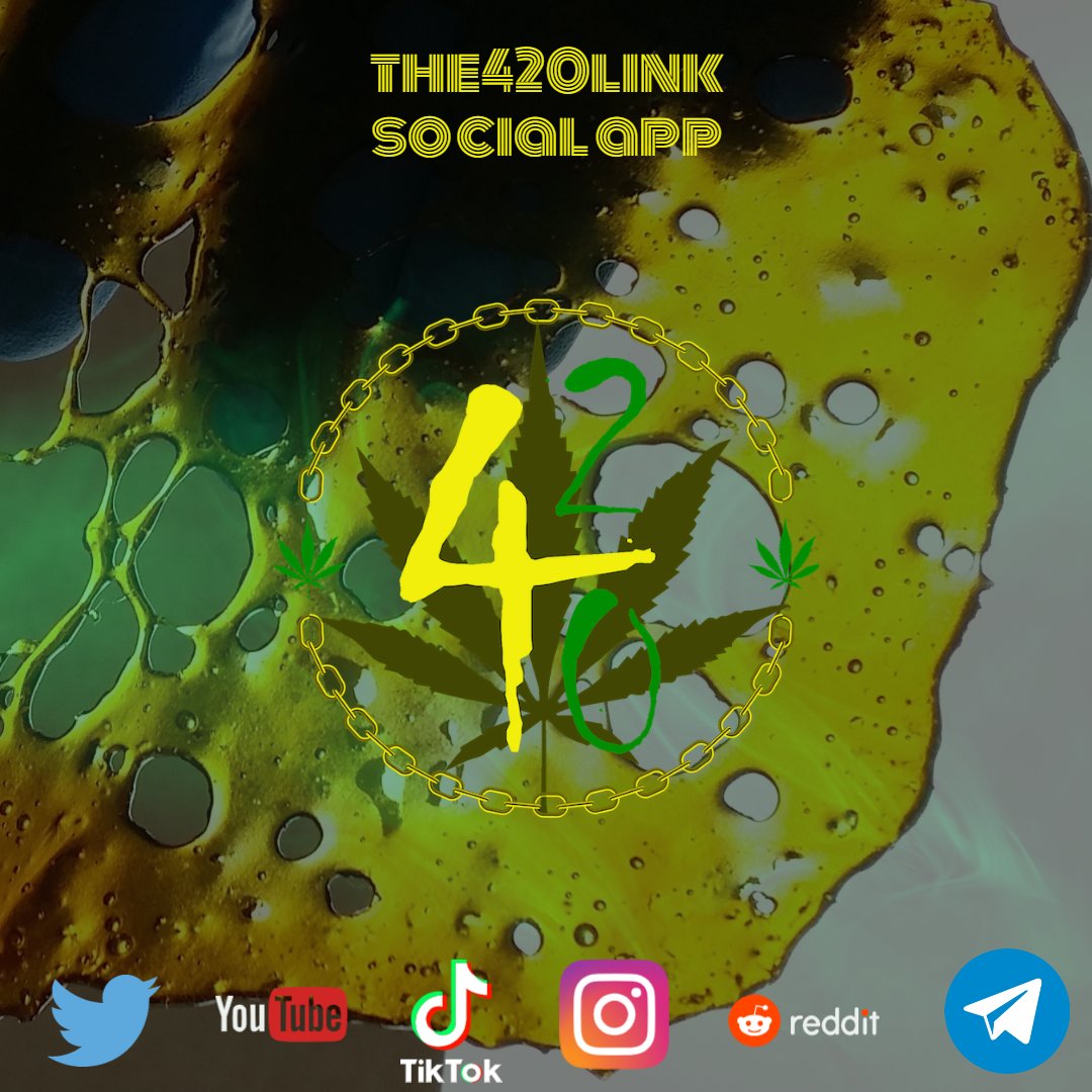 The420link's tweet photo. Stay connected, follow us on social. Don't miss the release of The420Link Social App.

#CannabisCommunity  #LegalizeIt #420community #nofilters #likeminded #dabs #CannabisNews #social https://t.co/ONAbBmCBiz