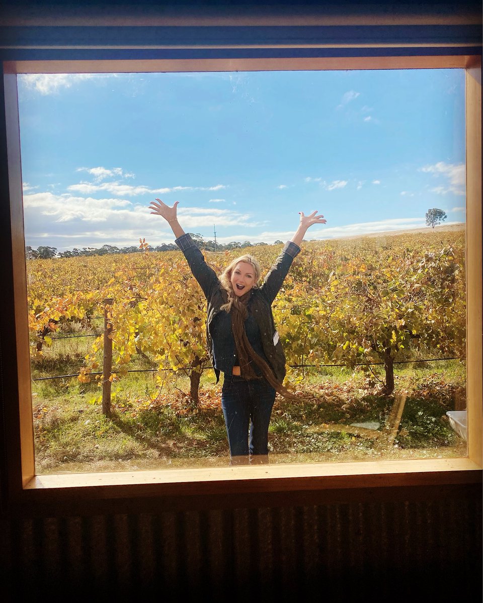 _kim_mc's tweet photo. Heart of the Barossa baby!  ❤️ 🍷Sampling some of the award winning drops at  @hayes family wines https://t.co/tsQbVf0JrK