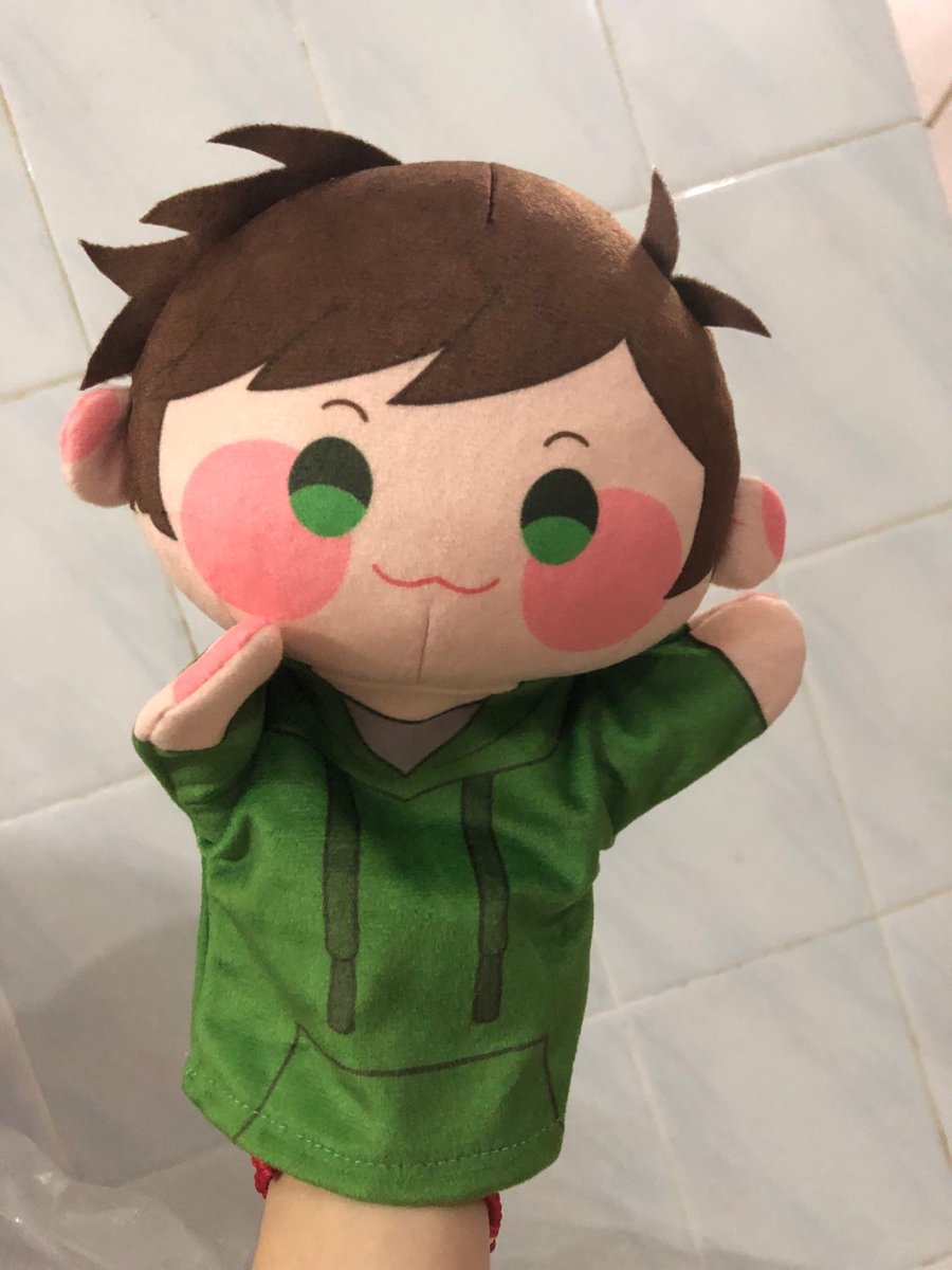 scenery_0105's tweet photo. 是自己画的然后定制的艾酱手偶！#eddsworld https://t.co/HdAWQMaVlJ