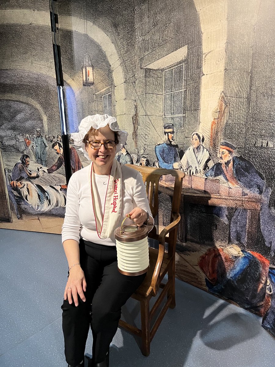 ⁦@florencemuseum⁩ Channeling my inner Florence @clevelandclinicnurses