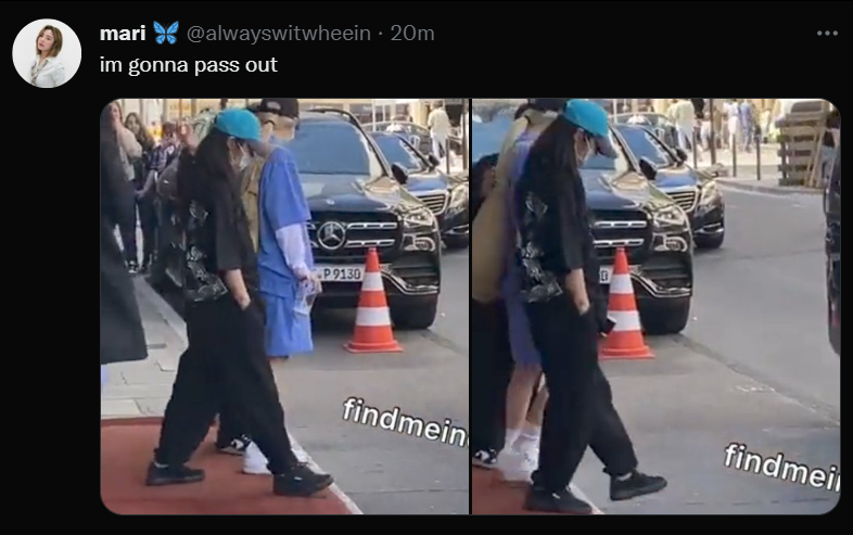 happwheee's tweet photo. wi stans collectively losing their minds over wheein putting her hands in her pocket. SAME https://t.co/5cb4viixnO
