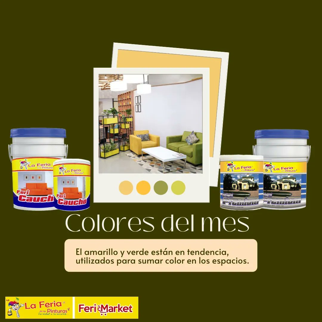 Feripinturas's tweet photo. Te esperamos en La Feria de las Pinturas. Av. Uslar entre Av. Michelena y Colgate-Palmolive. Variedad a tu alcance. #LFPDirecciones https://t.co/k2dzdQHH1V