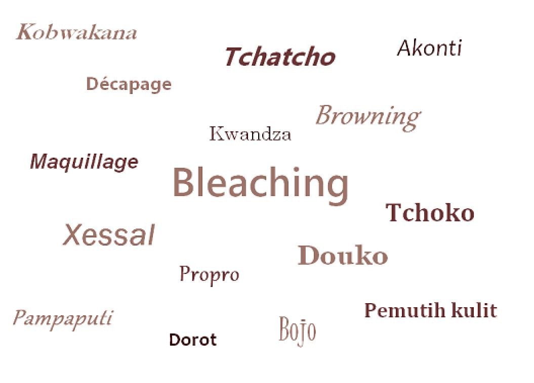 HanneloreVN's tweet photo. Douko🇭🇹 Bleaching 🇺🇸 Bleaching/Browning🇯🇲 Xessal🇸🇳 Pampaputi🇵🇭 Tchoko🇨🇩 Maquillage🇨🇬...

🤔 Comment appelle-t-on la dépigmentation volontaire de la peau chez vous❓

#StopDepigmentation
#FightColorism https://t.co/FDSuoWRUW3