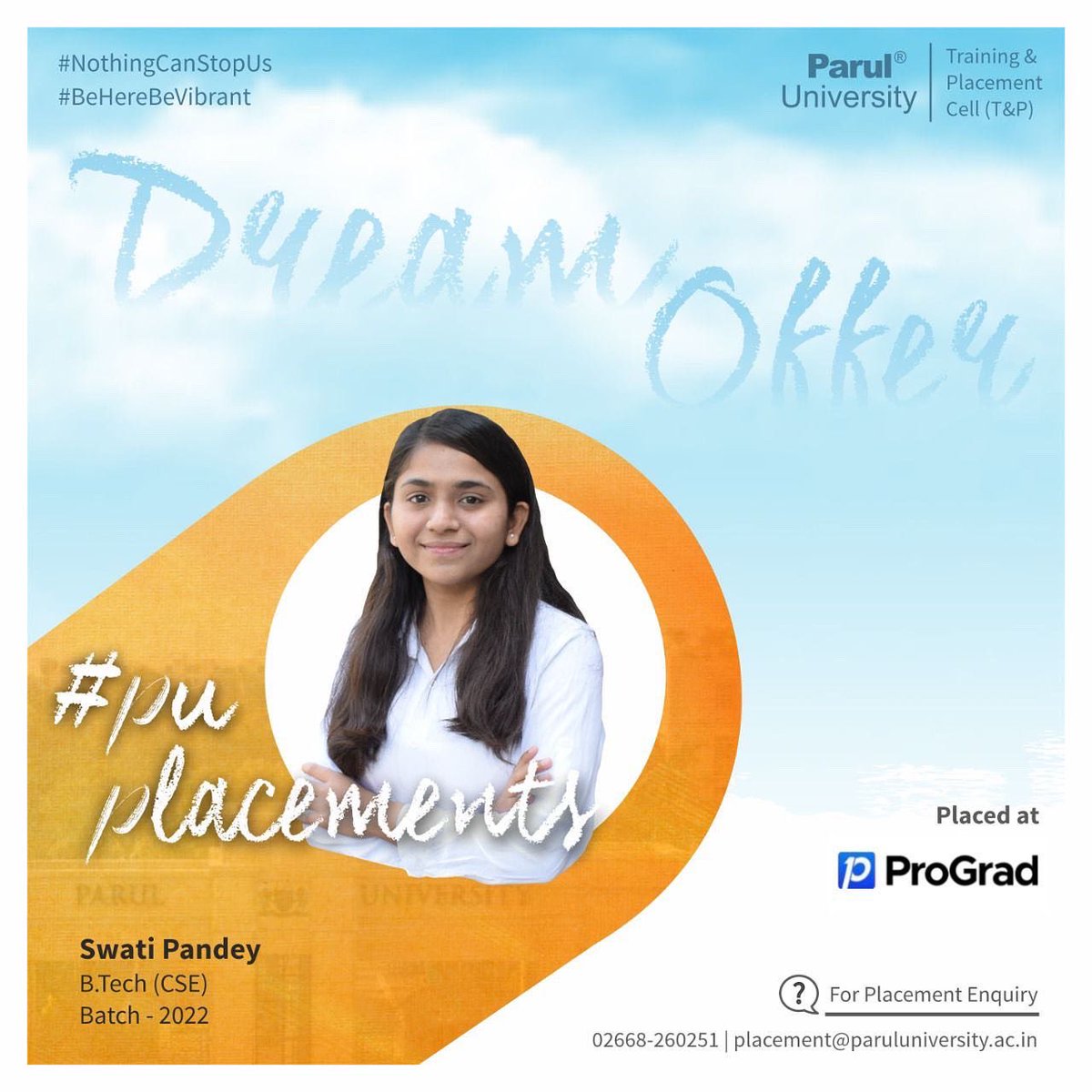 drdevanshupatel's tweet photo. #DreamOffers #Above5LPA #PUPlacements #ParulUniversity #Worley #Odoo #Synoptek #Prograd #2022Batch  #Btech #Chemical #CSE #IT  We would like to sincerely thank the entire team of Worley, Synoptek, ProGrad &amp; Odoo for providing an opportunity to our final year students!!! https://t.co/1z66TeCjlk