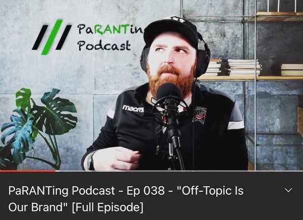 PaRANTingPOD's tweet photo. New Episode Alert! 🚨 Episode #38 is live!  Check it out on your favorite podcast platform, The YouTube or our website! Happy Saturday! 🤓

Top Tweets: @FrankiCookney, @kevinthedad and @dadscaped 

YouTube: https://t.co/etBMltJqRF
Website: https://t.co/YHXKTroVwa https://t.co/fBxBH5LanY