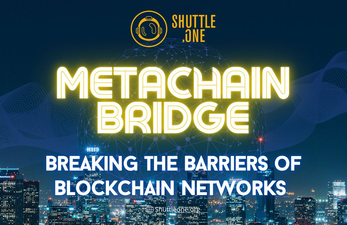 Prince_omobee's tweet photo. @9miner6 @terra_money In this formidable & challenging period, #shuttleOne are subsisting and standing with the builders of the #LUNA #ecosystem
With ShuttleOne’s Metachain, @Shuttle_One can help projects deploy and bridge from #Terra to ETH, BSC, Tezos & 23 other #blockchain protocols that we support https://t.co/bBA1N2vY5b