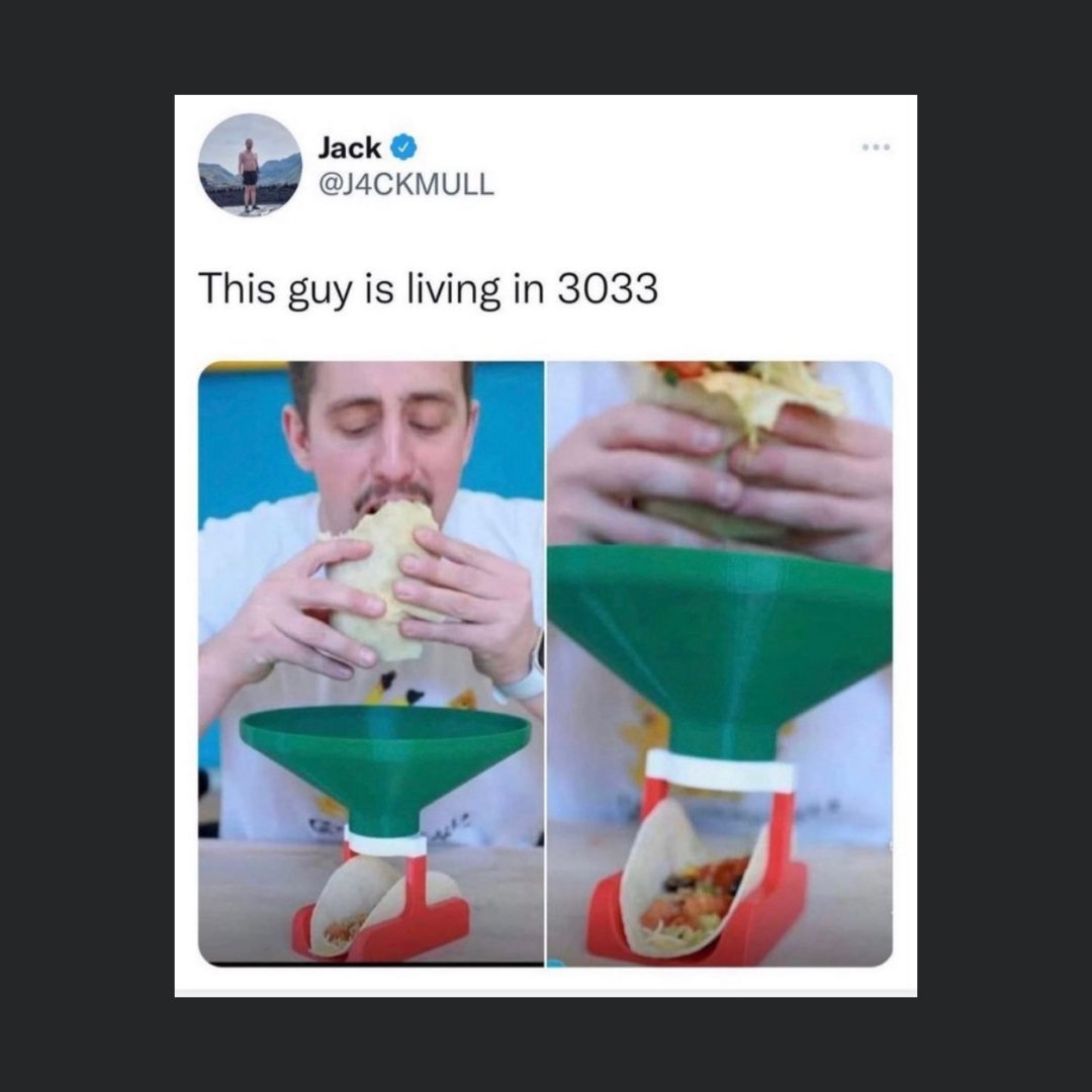 throwbacksavl's tweet image. Pure genius 🌮😂