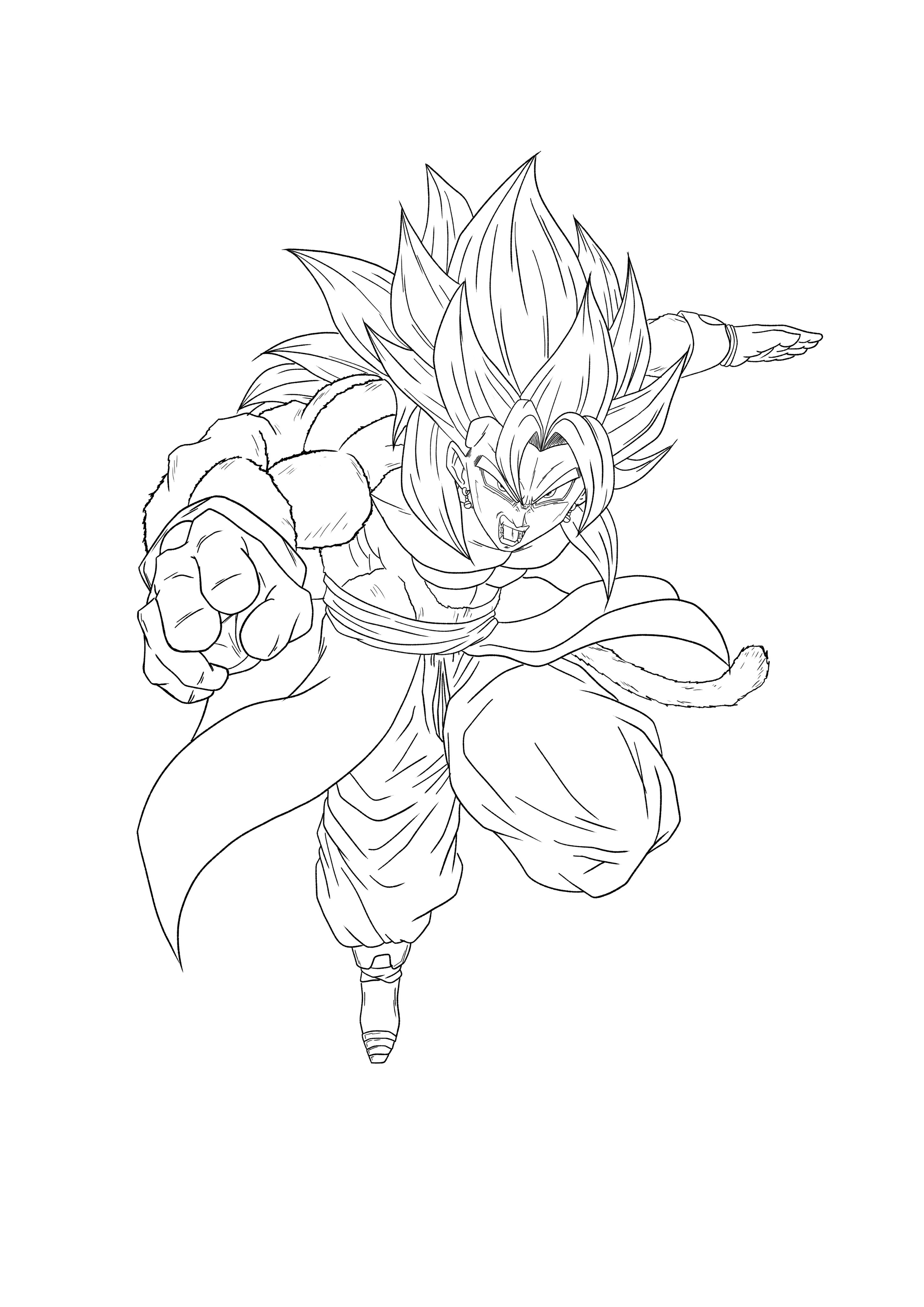 13+ Vegito Coloring Pages