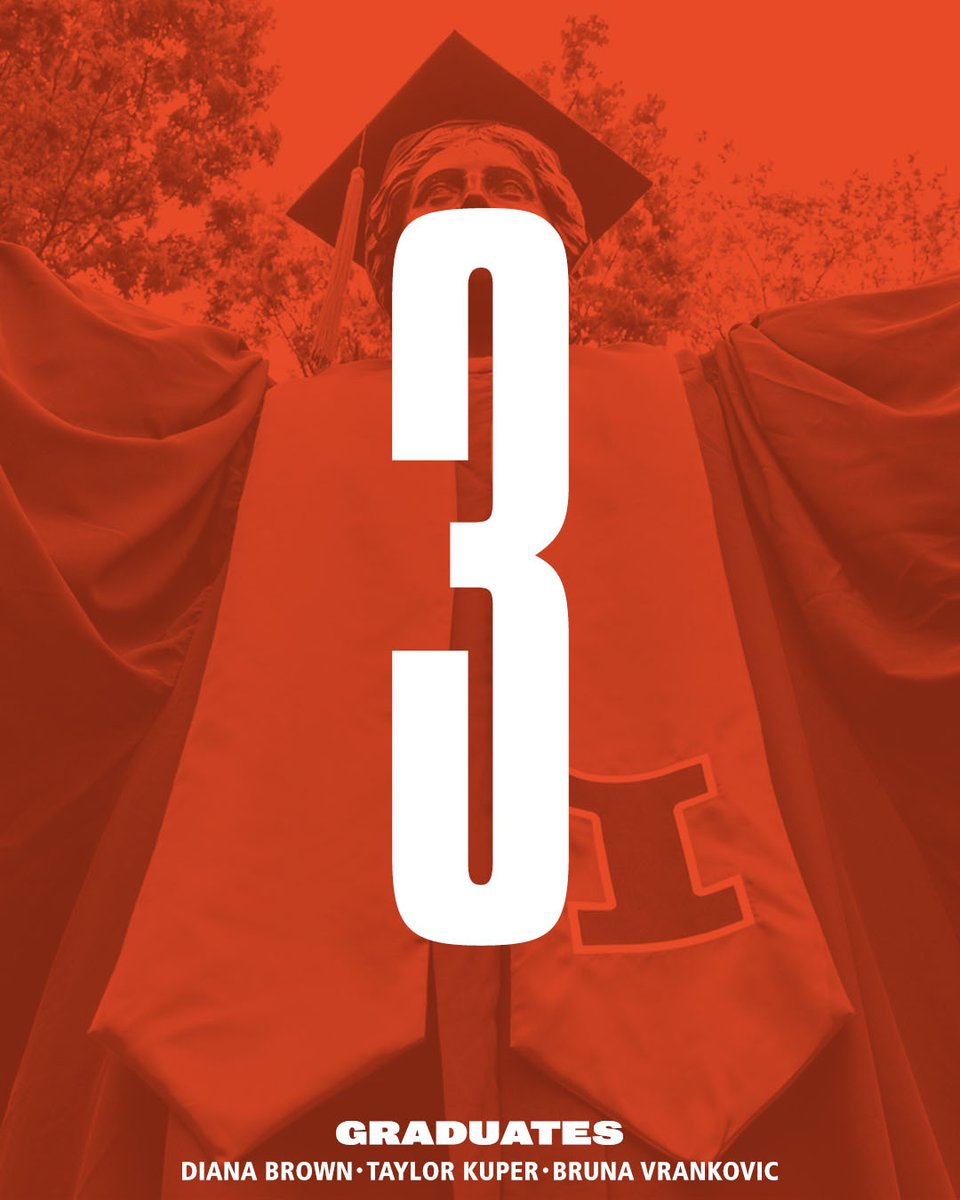 IlliniVBall's tweet photo. Congratulations Diana, Taylor, and Bruna!

#Illini https://t.co/7ctdtqknVD