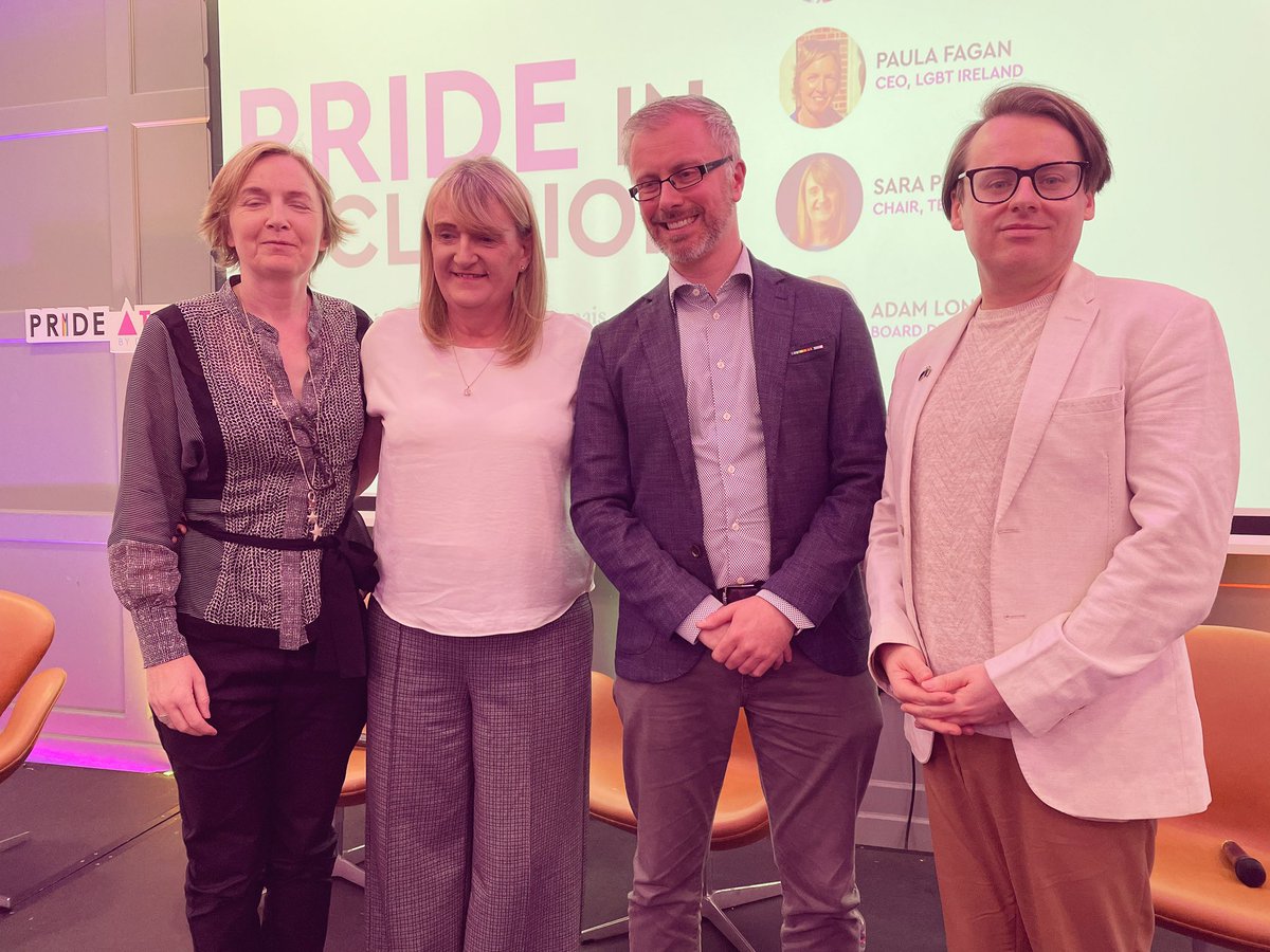 adamlong80's tweet photo. Really enjoyed taking part in closing panel event at @DublinPride #PrideAtWork22
Minister @rodericogorman restated Govt’s intention to quickly enact effective Hate Crime law
We all strongly agreed that ‘Conversion Therapy’ ban will be fully LGBT+ inclusive & with no exemptions. https://t.co/DIle71vNZ9