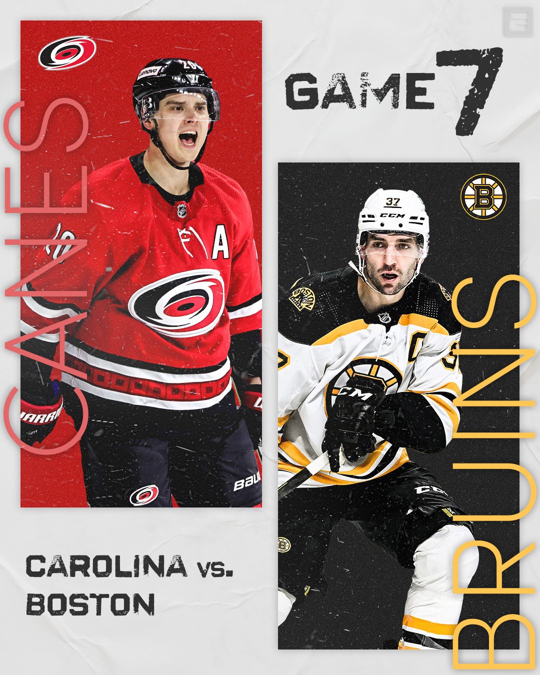 ESPN on Twitter "GAME 7 IS HERE 🚨 The Canes and Bruins will battle to