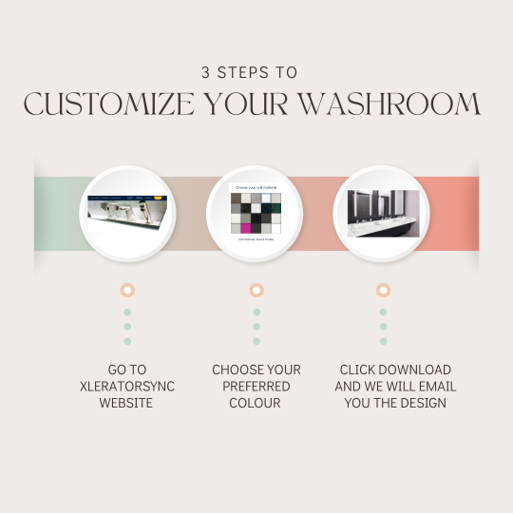 DryerUk's tweet photo. Learn how to customize your XLERATORsync to match the aesthetics needs of your washroom with three simple steps! 

#Excelproduct #Handdryer #Luxurybathrooms #Technology #Bathroomtechnology #XLERATOR #ExcelDryer #blackandwhite #blackorwhite #customize https://t.co/i5EkCK8oO3