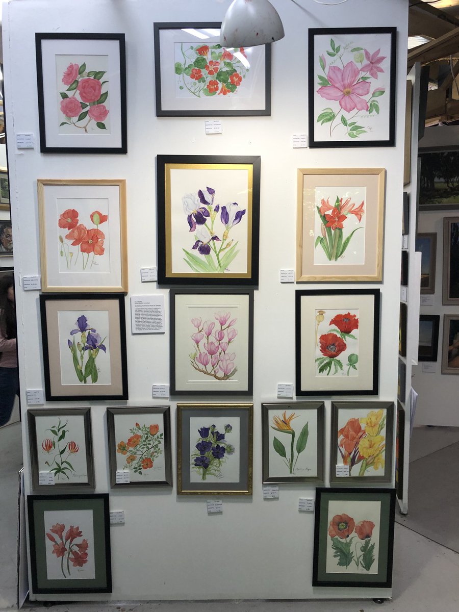cajemoniz's tweet photo. My art display, Dulwich Art Festival 2022 https://t.co/m7H9pW4Tfw