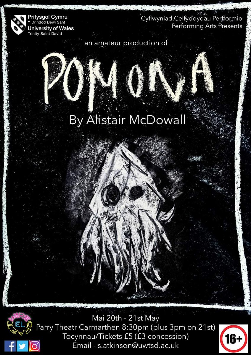 pomonauwtsd2022's tweet photo. The last performance of the third year BA Actors @UWTSD @UwtsdA get your tickets now! https://t.co/9H62IEnaqV