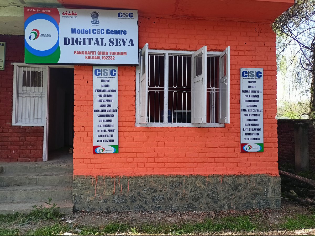 CscMalla's tweet photo. @dintya15 Model Csc TURIGAM DEVBUGH KULGAM
Mr, GULZAR AHMAD MALLA CSC ID-
244131740018 https://t.co/Sbej5xGK9r