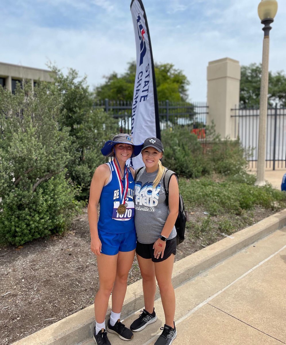Beckville_Sport's tweet photo. So proud of our kids, @maditaywise and @SHairgove for the world they put in and the rest of the coaching staff. Represent Beckville well! Go blue! https://t.co/930uHQpSub