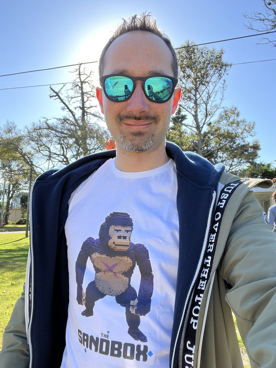 Sebastien π (@borgetsebastien) on Twitter photo π GM all. I β€οΈ wearing tshirts showing our favorite NFTs collections that you can play with in <a href="/TheSandboxGame/">The Sandbox</a> - here <a href="/CyberKongz/">CyberKongz</a> VX. More coming soon π€© π GM all. I β€οΈ wearing tshirts showing our favorite NFTs collections that you can play with in <a href="/TheSandboxGame/">The Sandbox</a> - here <a href="/CyberKongz/">CyberKongz</a> VX. More coming soon π€©