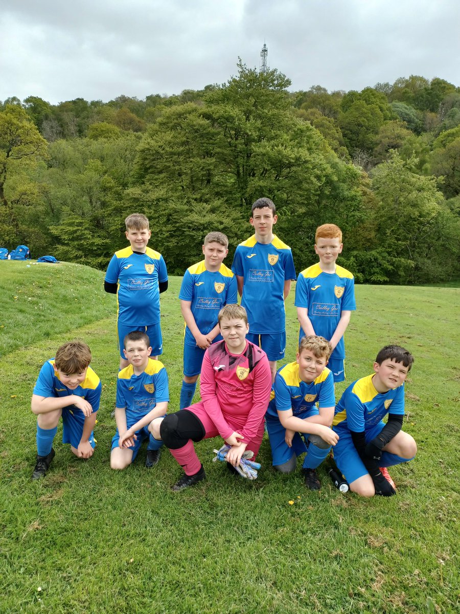 The yellows last game of 9s this morning, on to 11s next week ⚽️💙💛