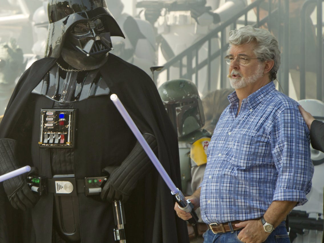 If obi wan is space jesus than he is space god
Happy birthday george lucas 