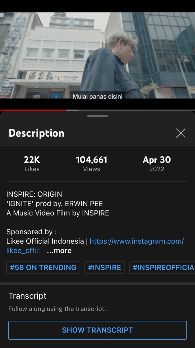 twoopire_'s tweet photo. INSPIRE - ‘IGNITE’ DEBUT MV TRENDING NO.58 ON YT GUYS!
https://t.co/2melfj8nhc
KEEP STREAMING! SEMANGAT EMPIRE!
#INSPIRE #INSPIREGOHIGHER #INSPIREIGNITE #STREAMIGNITE https://t.co/nvJGB8nI96