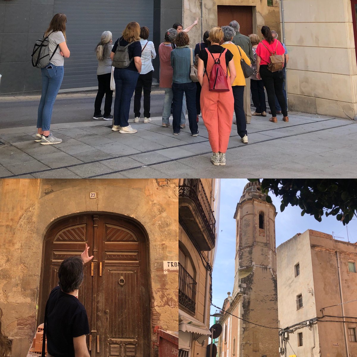 srocad's tweet photo. Avui al matí ruta pel #patrimonivalls dels segles XIV al XVI a càrrec del Francesc Murillo.
Una bona oportunitat per conèixer la història i l’evolució de Valls a través del patrimoni que s’està recuperant @MNATTGN @cultura_cat @IEV_Valls https://t.co/RYObd7X4eI