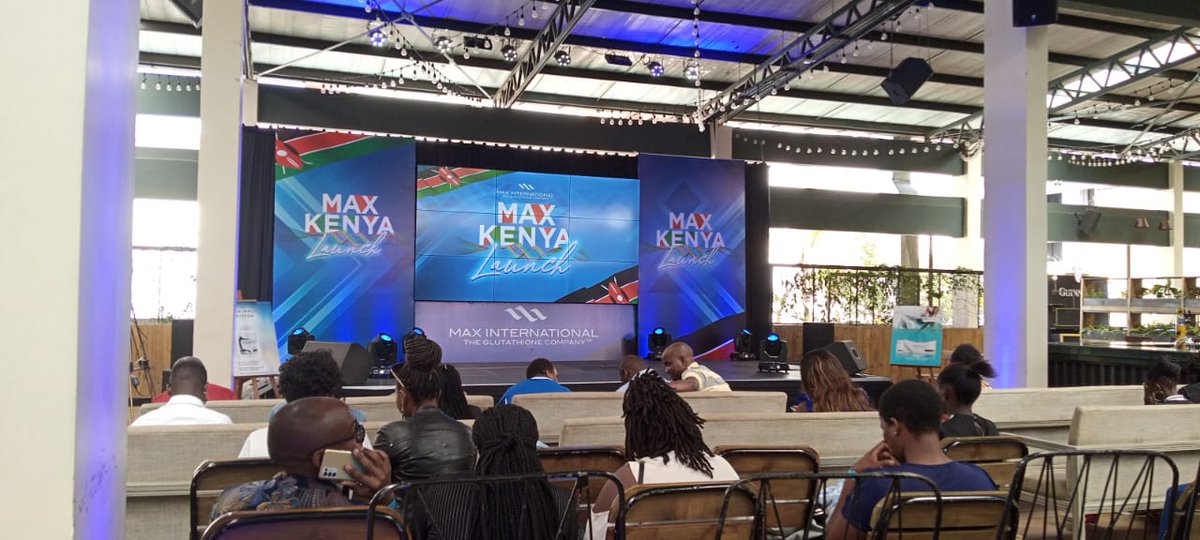 SalomeSeleina's tweet photo. The official launch of Max international company is happening now in Nairobi street kitchen. The time has come for healthy living

#MaxInKenya
Max Market Launch https://t.co/tyGW0YZrdH