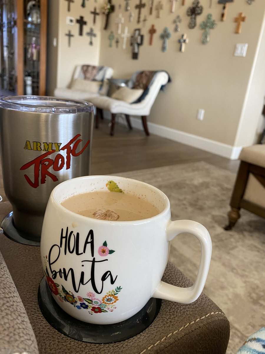 SparklesKind's tweet photo. Starting my morning right!! My parents nearby on the chairs !! Boy do I miss them!! #coffee #holabonita #crosswall #Saturday #CoffeeLover https://t.co/vaaNsf50g5