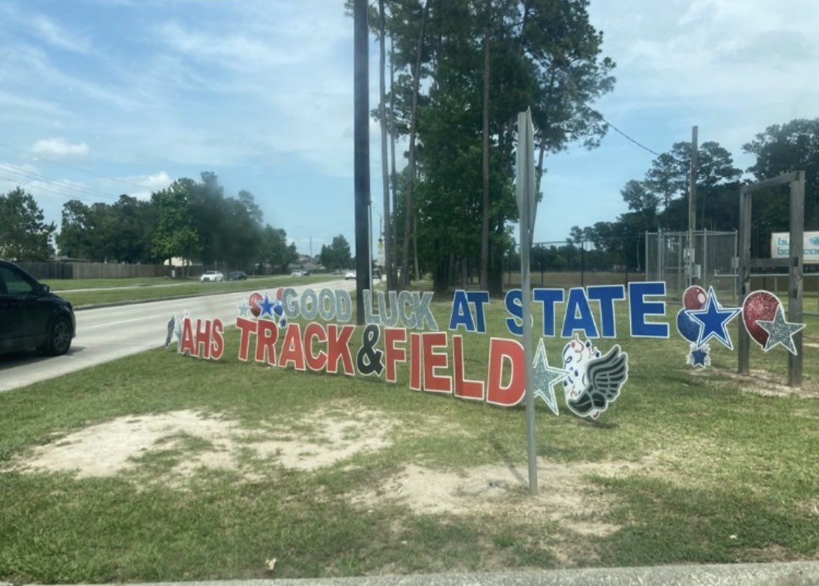 AHSAllSportsBooster (@ahsasbc) on Twitter photo If you aren’t watching live, you can watch <a href="/AHS_GirlsTrack/">AHS Girls Track</a> and <a href="/AHS_Boys_Track/">AHS Boys Track&Field</a> participate at STATE today via <a href="/TXMileSplit/">Texas MileSplit</a> stream. We have a thrower, 4 relay teams, and an 800 runner competing! If you aren’t watching live, you can watch <a href="/AHS_GirlsTrack/">AHS Girls Track</a> and <a href="/AHS_Boys_Track/">AHS Boys Track&Field</a> participate at STATE today via <a href="/TXMileSplit/">Texas MileSplit</a> stream. We have a thrower, 4 relay teams, and an 800 runner competing!