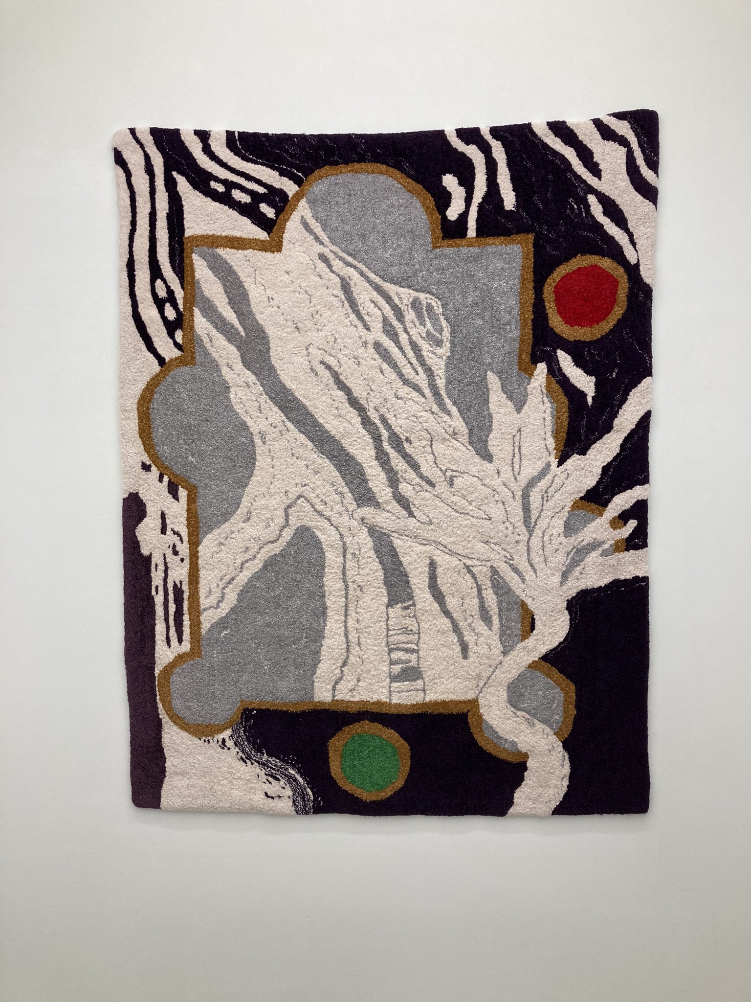 【真作】絵画　原よしえ　日本画（色紙）　優美なホタルブクロ　繊細な筆致　W8 原田優「早春」油絵・F4号 絵画買取・販売の小竹美術