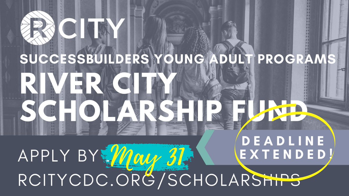 RC3Chicago's tweet photo. Good News!! RCity has extended their deadline for the scholarship fund to May 31! Also, they are currently looking for volunteers who are interested in joining the scholarship fund committee! Anyone interested can visit the website for more info or reach out to admin@rcitycdc.org https://t.co/jSZGkNMbuX