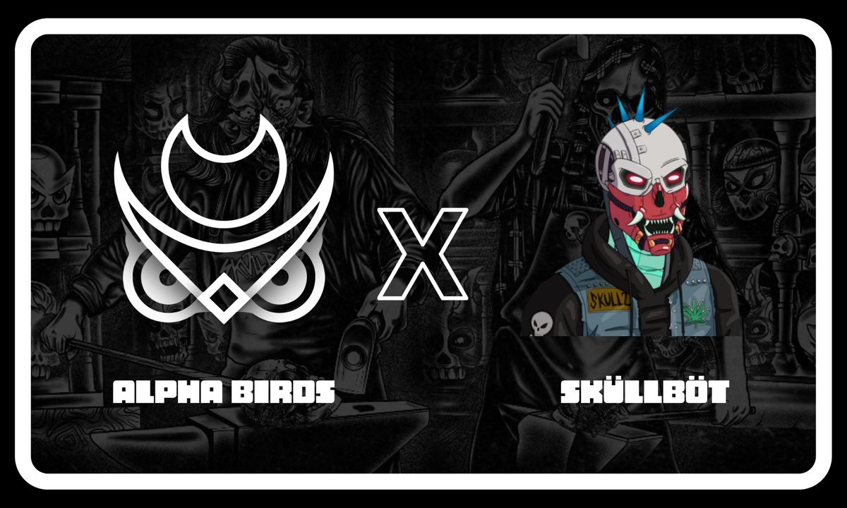 alphabirds_xyz's tweet photo. ALPHA BIRDS x SKÜLLBÖT BIKER GANG

2x WL Flash Giveaway

To Enter:
1. Like/Retweet
2. Follow @alphabirds_xyz &amp; @SKULLBOTS &amp; @TienChauLe 
3. Tag Friends

Ends in 6 hours. https://t.co/CNEXmfoVkn