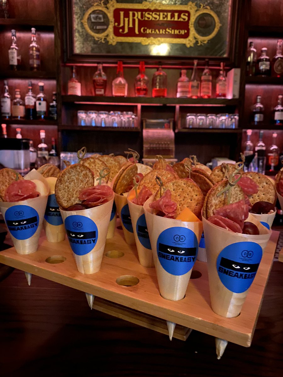 SaloMom's tweet photo. How have I never had charcuterie cones until this wknd? Highly recommend. https://t.co/V3ZuhGOF3g
