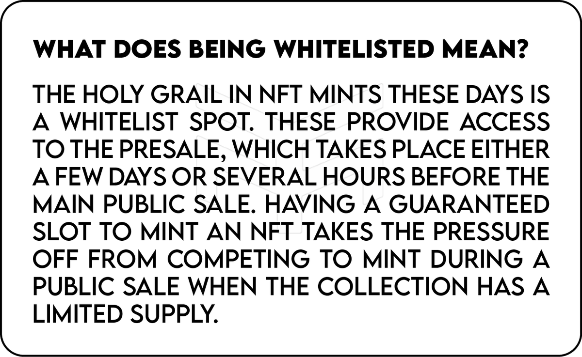 mightyllama_nft's tweet photo. Why Should get yourself on the whitelist Whitelisted?
#freemint #nftnewbies #Degen #freemintNFT https://t.co/ty1sxUpuOR