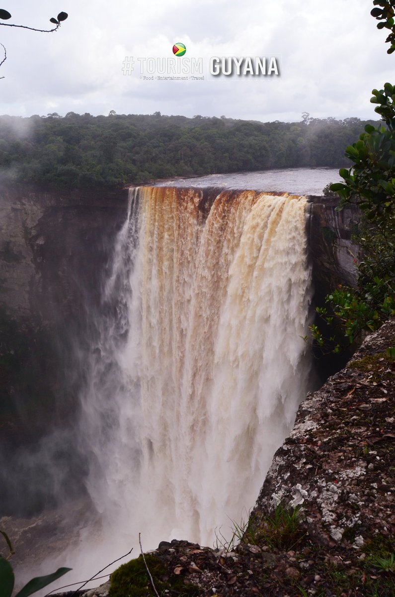 Kaieteur Falls, the world's largest single drop #waterfalls located in #Guyana #southamerica. This is where YOUR #adventure begins🇬🇾🙌 #tourismGuyana #visitguyana #AdventureGuyana