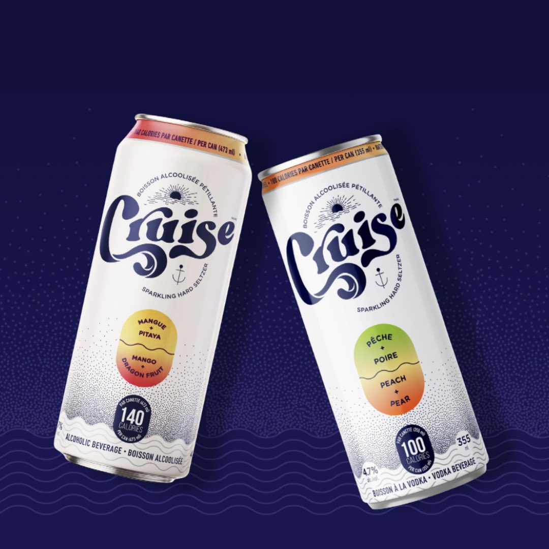 russellmartin55's tweet photo. Excited to announce I just launched a new ready to drink called @CruiseSeltzer . It’s hands down the best Seltzer on the market. Don’t trust me, trust your taste buds. Run to the @LCBO and grab Cruise Mango/Dragon fruit or @LaSAQ_officiel Cruise Peach/Pear. Drink responsibly! https://t.co/kowXlgA6rs