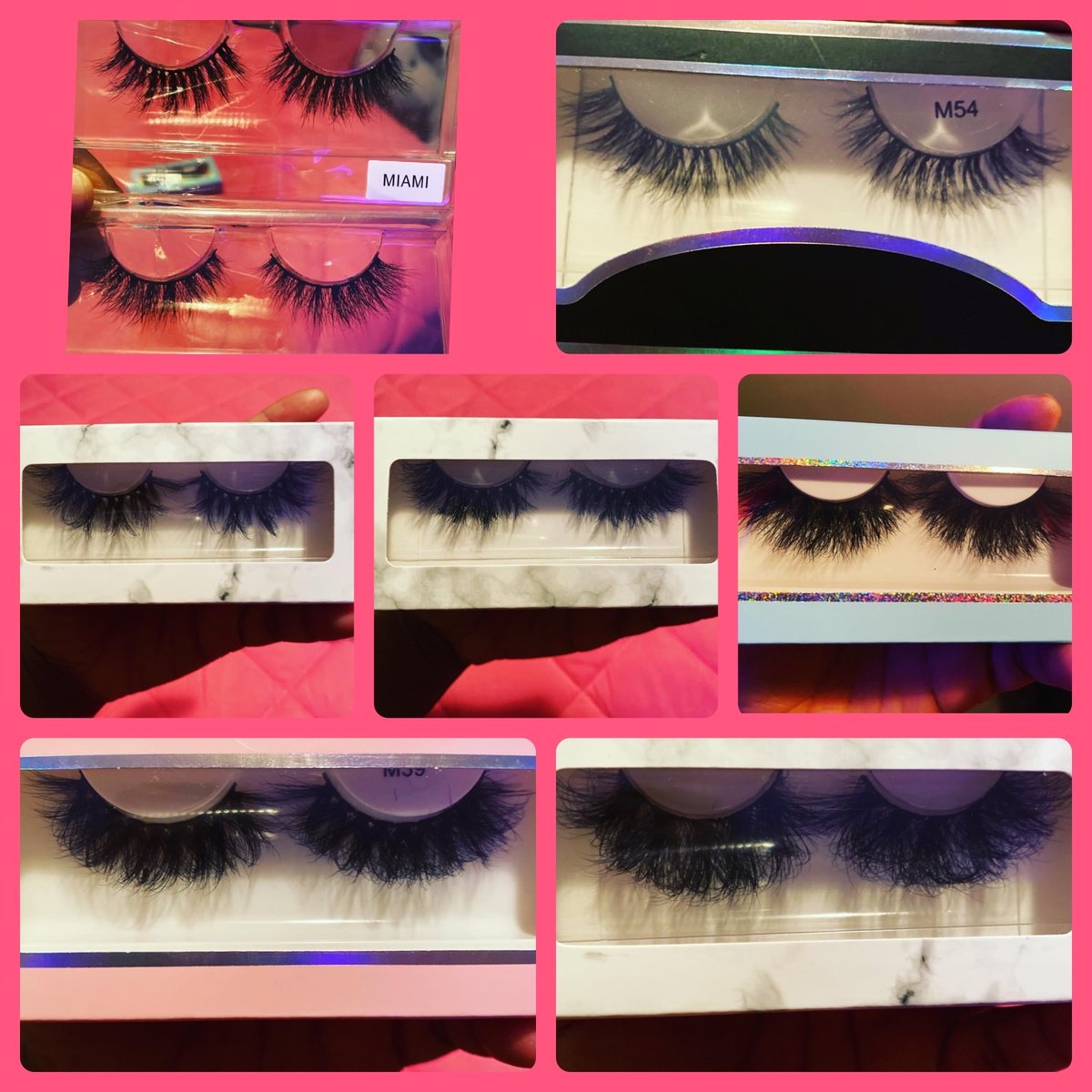 Attention Ladies…. I have lashes on hand. I will be doing no holds. First come, first served, Money ready!!!💜🤍

1=$5
2=$8
3=$12
4=$16
5=$20