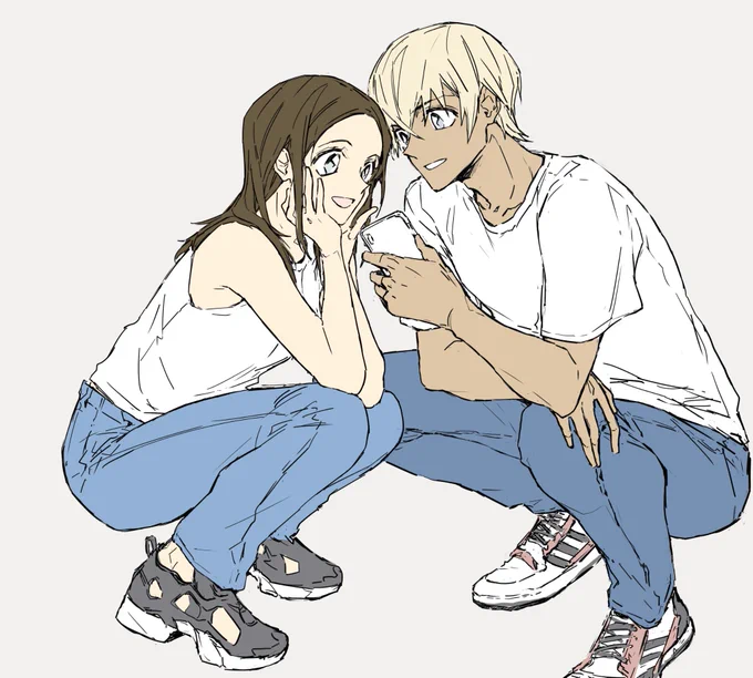 同…僚?って距離感が好き(あむあず) 