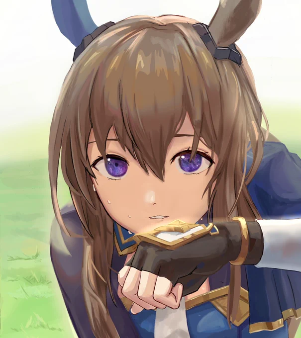 #アドマイヤベガ 
#ウマ娘プリティーダービー    
見据えて 