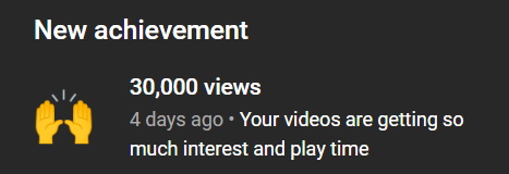 SatireTravesty's tweet photo. Small Achievement to some but this year has been crazy productive, so happy to see this remembering the 0 views days! Thank you guys! #YouTubers #smallyoutubercommunity https://t.co/oBiobFdJls
