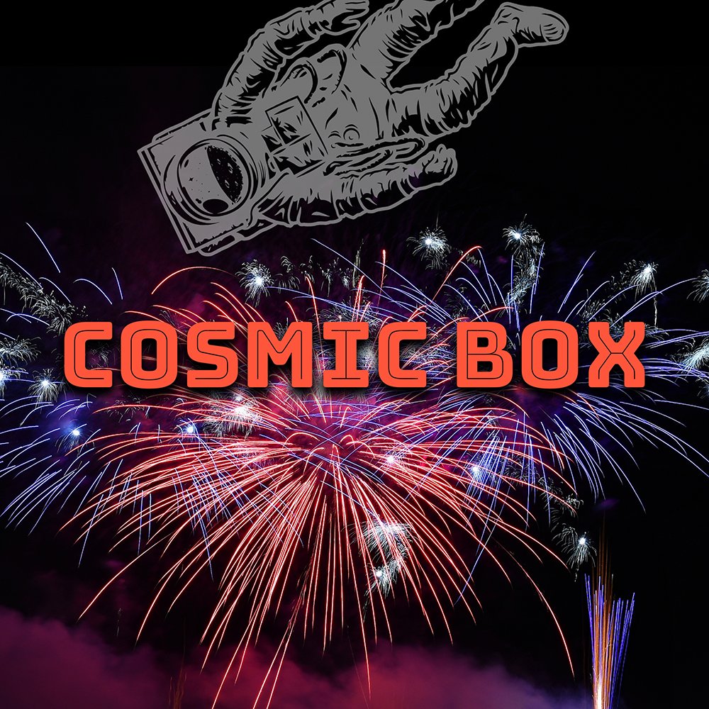 AirMagicFX's tweet photo. This year's Cosmic Box is still only $300! Includes Vendetta, Haunted House, Whistling Willows, Eruptor, White Noise, Royal Galaxy and 3x 8-Pack 14" Sparklers. 

Get yours while supplies last. 

#toronto #fireworks #may24 https://t.co/lLziLhvrLt