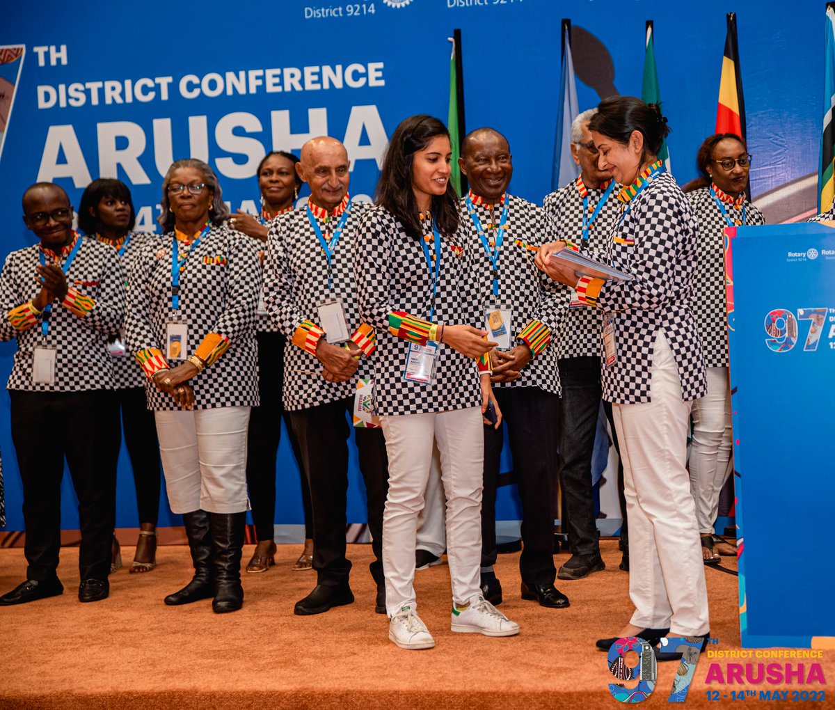 rotaryd9214's tweet photo. At the climax of the #97thDCA, the DCA chair Sharmila Bhatt had the opportunity to recognize ,appreciate and award her team for what she referred to as hard work and commitment.

#97thDCA https://t.co/wjkuzQvtAM