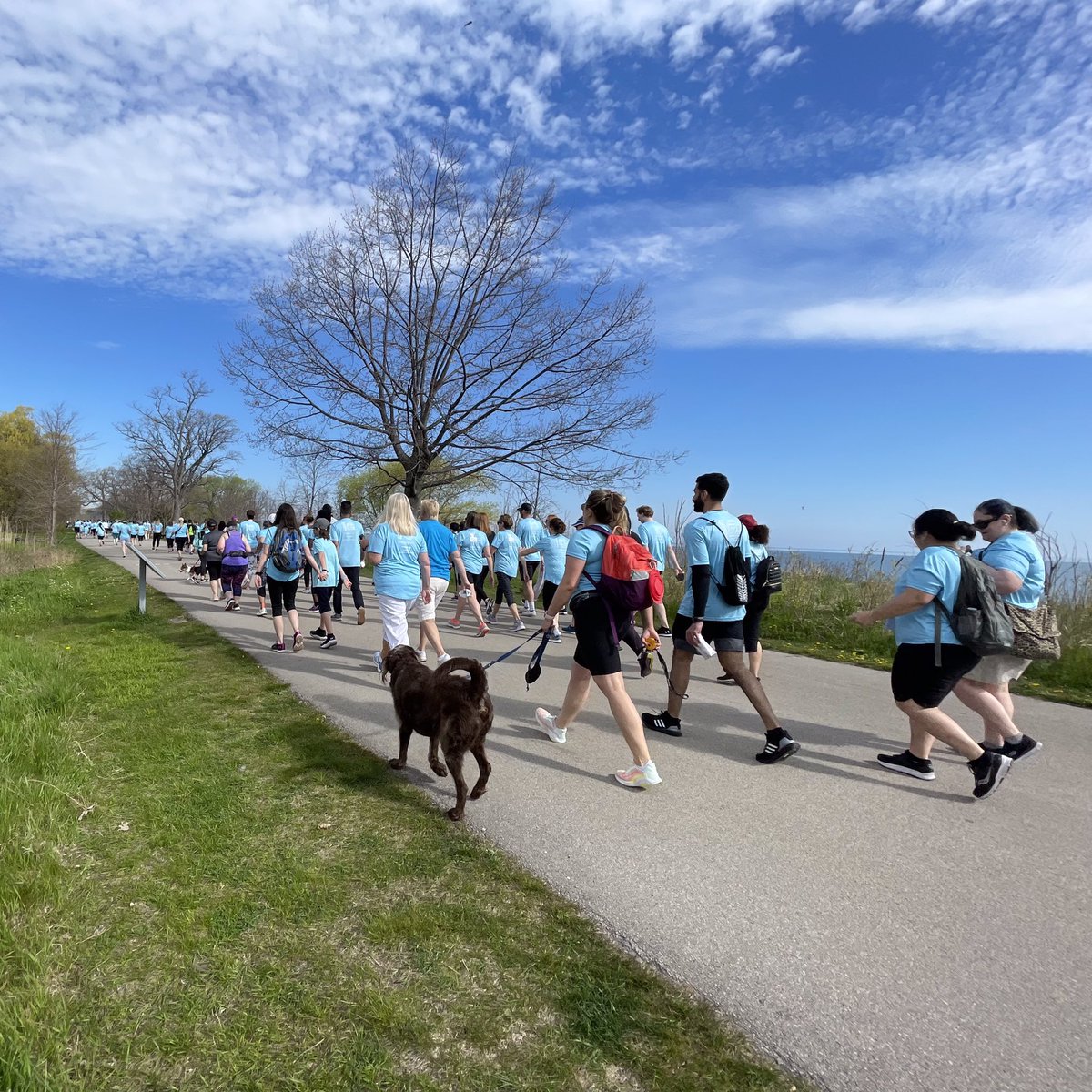 StJoesHamilton's tweet photo. We are so grateful to the 750+ St. Joe’s supporters who joined us today to participate in the 5th annual #hamont @runforwomen. Together, they raised an incredible $112,000 to help fund women’s mental health and addictions care at our Hospital. https://t.co/LZmyfFgF9i