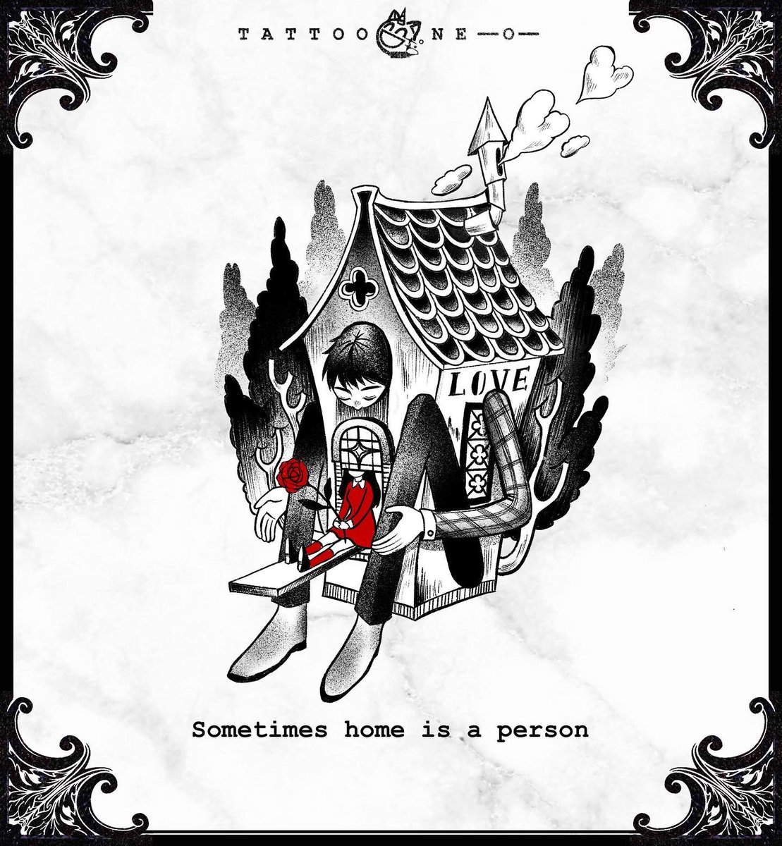 kittycornxoxo's tweet photo. 《畫段詩給你聽》

“Sometimes home 
  is a person “

與你的共存的歸屬感
填補了我漂流的空洞
不是在哪的問題
而是你在這裡 https://t.co/Sf4StP6fS5