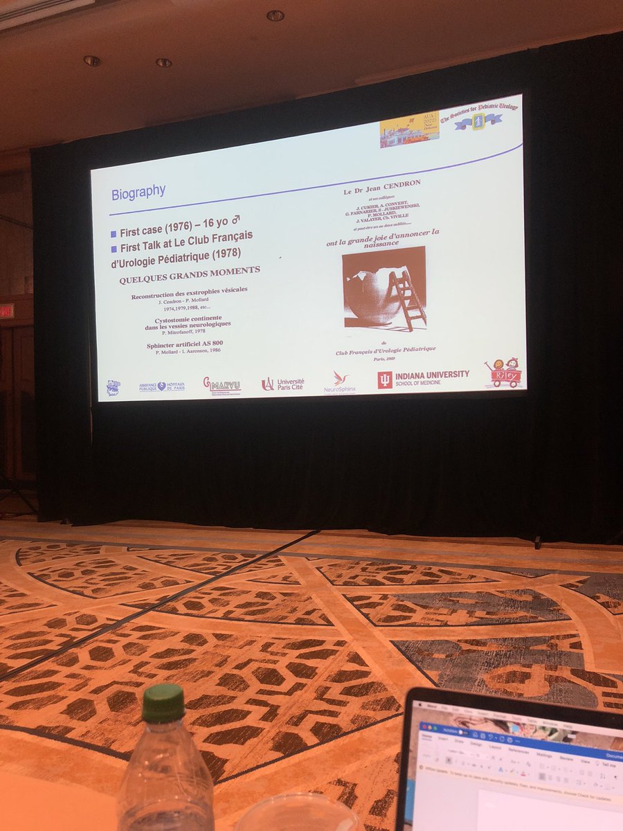 Excited to be a part of the SPU program today with <a href="/RMisseriMD/">Rosalie Misseri</a>. Just finished hearing from and about giants in Peds Urology and reflections on their landmark papers. Thank you Drs Koff, Peycelon and Canning! <a href="/SPU_Urology/">SPU_Urology</a> <a href="/AmerUrological/">Amer. Urol. Assn.</a> #AUA22