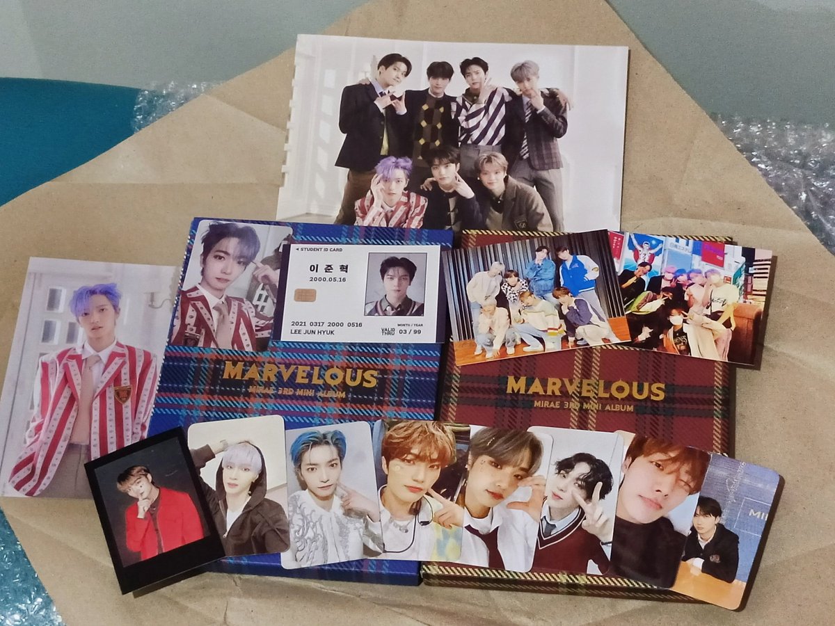 jayieeepark's tweet photo. ➸ Mirae Marvelous Album
— My album came home!! Parehong bias ko yung pulls😭 Super thank you po sa safe packaging and unsealed album na freebie!! ♡(> ਊ <)♡
🛒: @peachberrieph_ #PBKSfeedbacks https://t.co/xUr079Cyt2