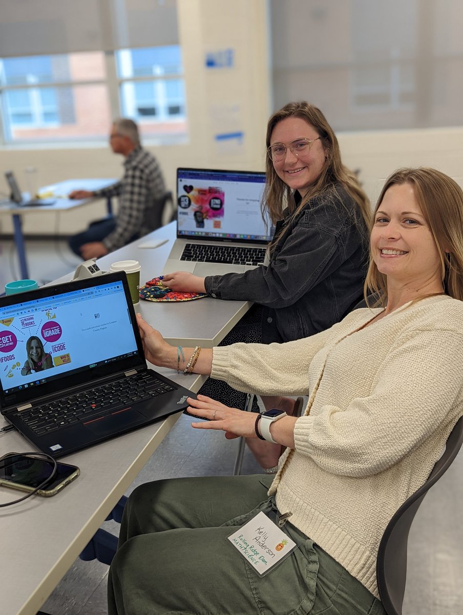 mattharbert21's tweet photo. Having a great time at #AdobeCreativityInstitute with these great @RRD_LCPS who gave up their Saturday to learn about some amazing creativity tools!  We just made our own webpage in about 10 minutes! @MrsAallday @smith11169 @creativecloud #creativity @LCPSEdTech https://t.co/S619vTgZHs