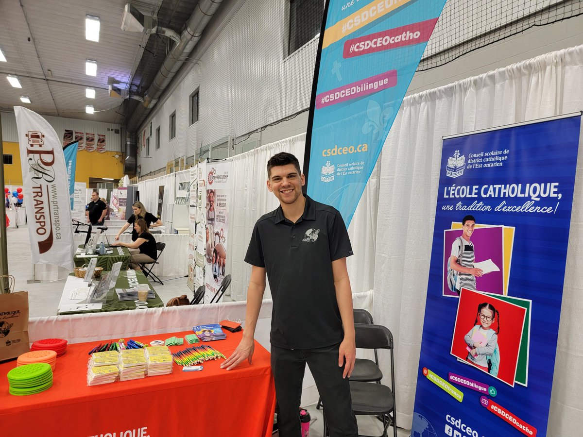 Nous sommes à l'Expo Clarence-Rockland aujourd'hui et demain de 10h à 17h! Venez nous voir et nous dire bonjour!