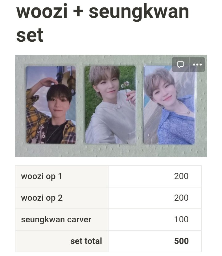 97JAESTHETIC's tweet photo. ꒰ wts lfb ph ! ꒱ #daniecart 🛒

— woozi attacca op1 , op2 + seungkwan carver pc

• strictly sold as set
• payo
• onhand &amp; in mint condition
• no rush shipping! 
• read pinned before transacting / dm me

⌗ woozi seungkwan svt attacca op1 op2 carver dagat pc seventeen https://t.co/E4PMnpswl4