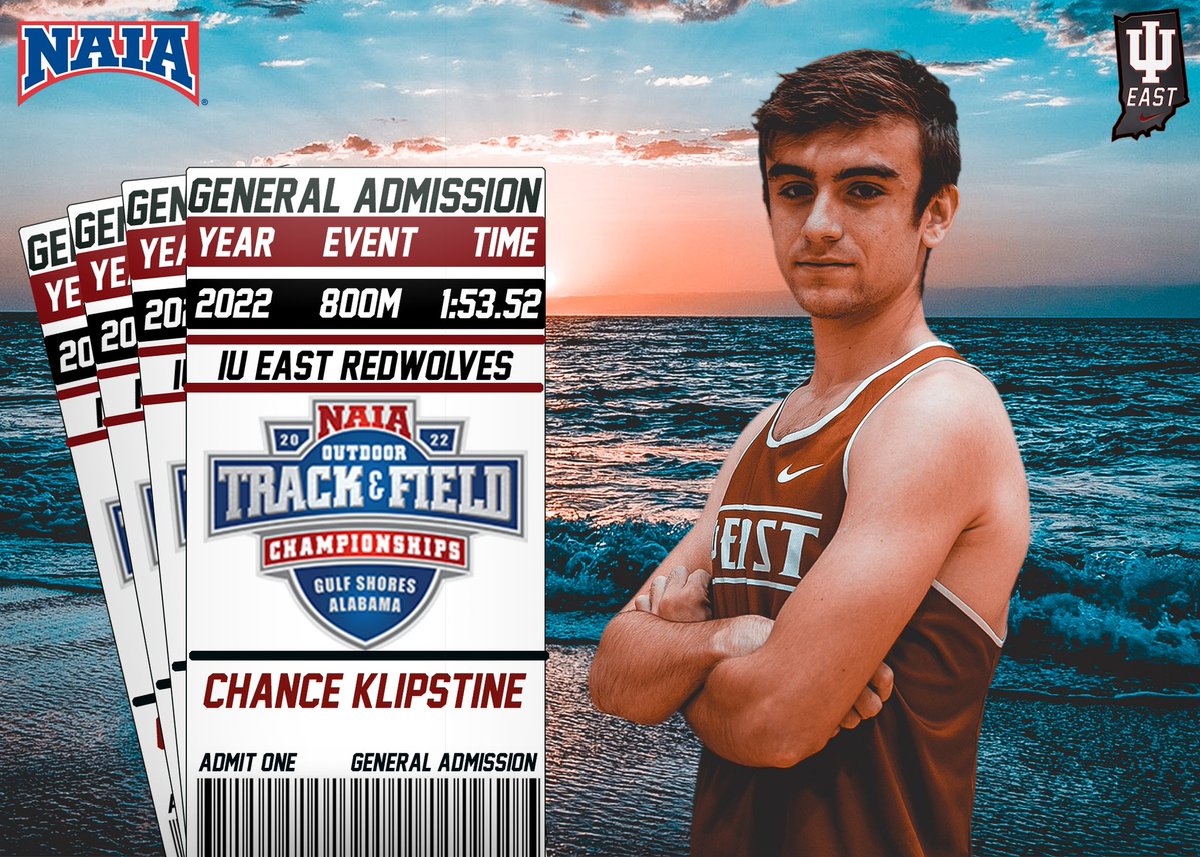 IUE_TFXC's tweet photo. Ticket Punched! Congratulations to Chance on Qualifying for Nationals! 

#RedWolfNation
#OnePack https://t.co/nfgHrDrmeM