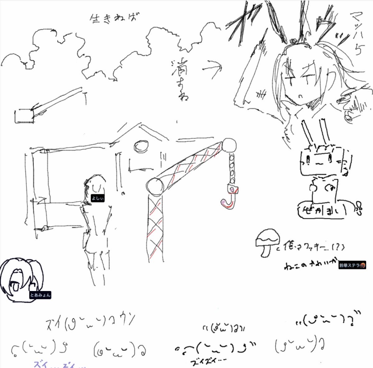 昔の絵茶 